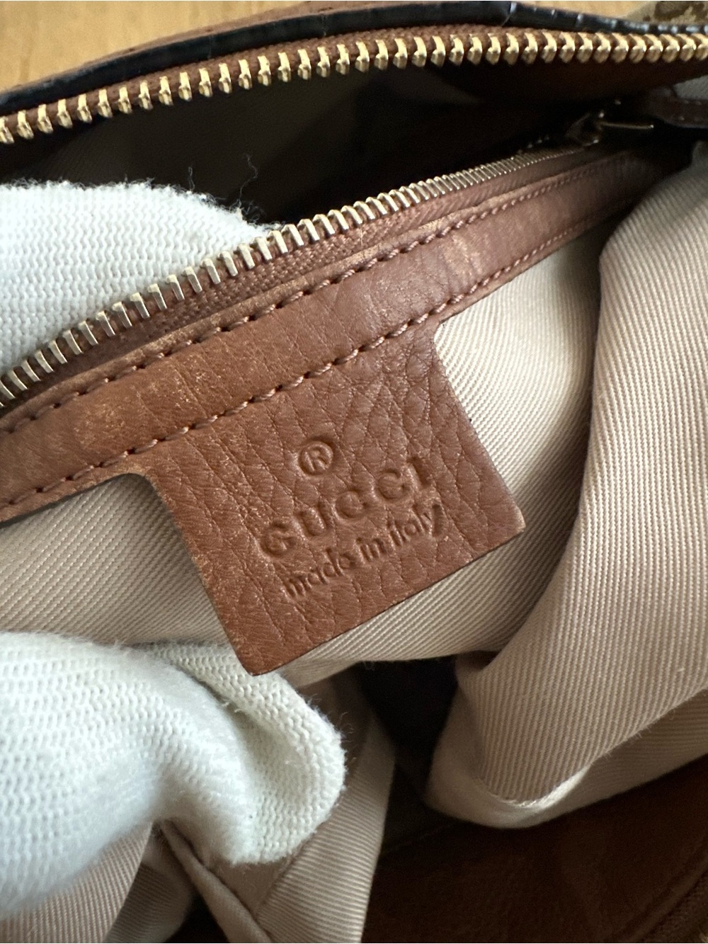 Gucci Monogram Tote Bag - Picture 8 of 14